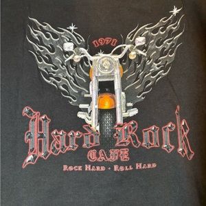 Vintage Hard Rock Cafe Myrtle Beach South Carolina Black T-Shirt XL 1971